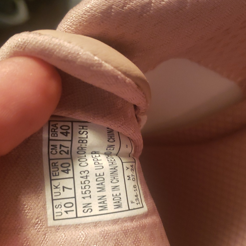 Size 10 Skechers Women's Blush Pink Uno 2 Air Around You Sneakers tenner shoes - Picture 5 of 6